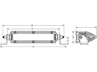 Rigid Industries SR-Series 6In Diffused LED Light product photo