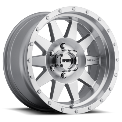 Method Race Wheels | MR301 The Standard | MACHINED / CLEAR COAT | 16x8 | 0 Offset | 4.5 Backspacing | 6x5.5 | MR30168060300