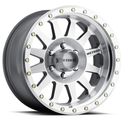 Method Race Wheels MR304 Double Standard MACHINED Wheel 20x10 | 6x135 BC | -18 Offset | 4.76 Backspacing - fits Ford F-150 2004-2026, Ford F-150 Raptor 2010-2026, Ford Expedition 2003-2026, Lincoln Navigator 2003-2026, Lincoln Mark LT 2006-2014