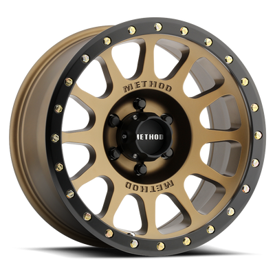 Method Race Wheels MR305 NV | METHOD BRONZE Wheel 20x9 | 5x150 BC | +25 Offset - fits Toyota Land Cruiser 1998-2021, Toyota Tundra 2000-2021, Toyota Sequoia 2001-2022, Lexus LX570 2008-2021