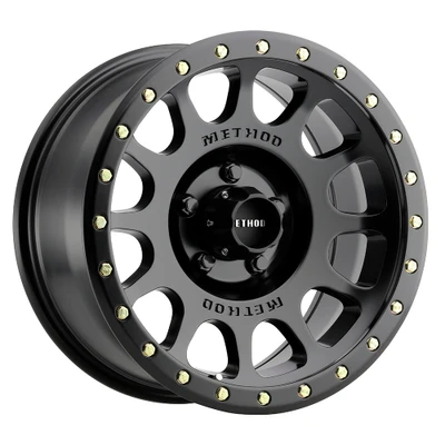 Method Race Wheels MR305 NV MATTE BLACK Wheel 20x10 | 5x127 BC (5x5) | -18 Offset | 4.76 Backspacing - fits Jeep Grand Cherokee SRT 2006-2021, Jeep Grand Cherokee Trackhawk 2018-2021, Dodge Durango SRT 2018-2026, Jeep Wrangler JL 2018-2026, Jeep Wrangler JK 2007-2018, and 10 more