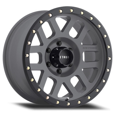 Method Race Wheels MR309 Grid TITANIUM Wheel 18x9 | 5x150 BC | +18 Offset | 5.75 Backspacing - fits Toyota Land Cruiser 1998-2021, Toyota Tundra 2000-2021, Toyota Sequoia 2001-2022, Lexus LX570 2008-2021