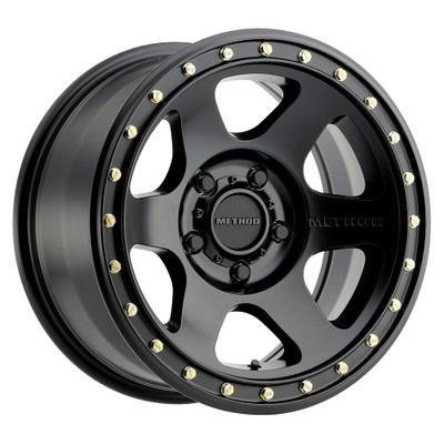 Method Race Wheels MR310 Con6 MATTE BLACK Wheel 17x8.5 | 6x135 BC | +0 Offset | 4.75 Backspacing - fits Ford F-150 2004-2026, Ford F-150 Raptor 2010-2026, Ford Expedition 2003-2026, Lincoln Navigator 2003-2026