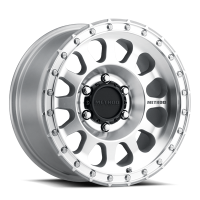 Method Race Wheels MR315 MACHINED Wheel 17x8.5 | 8x165.1 BC (8x6.5) | +0 Offset | 4.75 Backspacing - fits Ram 2500 1994-2026, Ram 3500 SRW 1994-2026, (pre-2011), (pre-2011), (pre-2011), and 6 more