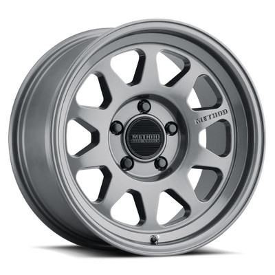 Method Race Wheels MR316 GLOSS TITANIUM Wheel 17x8 | 6x135 BC | +25 Offset | 5.44 Backspacing - fits Ford F-150 2004-2026, Ford F-150 Raptor 2010-2026, Ford Expedition 2003-2026, Lincoln Navigator 2003-2026, Lincoln Mark LT 2006-2014