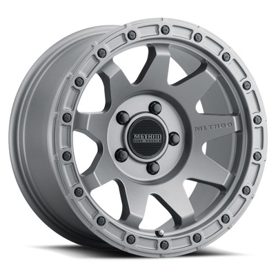Method Race Wheels | MR317 | TITANIUM | 17x8.5 | 0 Offset | 4.75 Backspacing | 8x180 | MR31778588800