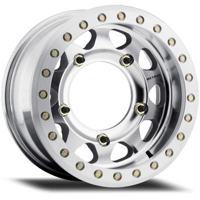 Method Race Wheels MR101 Buggy Beadlock | RAW MACHINED Wheel 15x5.5 | 5x205 BC | -20 Offset | 2.8 Backspacing