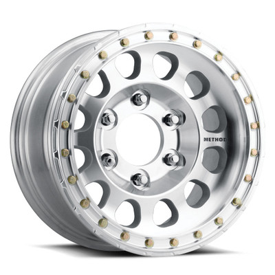 Method Race Wheels MR103 Beadlock | RAW MACHINED Wheel 17x9 | 6x139.7 BC (6x5.5) | -12 Offset | 4.5 Backspacing - fits Chevrolet Silverado 1500 1999-2026, GMC Sierra 1500 1999-2026, Chevrolet Tahoe 1992-2026, Chevrolet Suburban 1992-2026, GMC Yukon 1992-2026, and 25 more