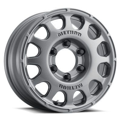 Method Race Wheels MR107 GLOSS TITANIUM Wheel 16x7 | 5x150 BC | +30 Offset | 5.3 Backspacing - fits Toyota Land Cruiser 1998-2021, Toyota Tundra 2000-2021, Toyota Sequoia 2001-2022, Lexus LX470 1998-2007, Lexus LX570 2008-2021