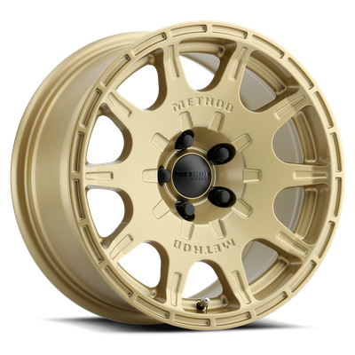 Method Race Wheels MR502 VT-SPEC 2 GOLD Wheel 15x7 | 5x100 BC | +15 Offset | 4.6 Backspacing - fits Subaru Crosstrek, Subaru Forester, Subaru Impreza, Subaru Legacy, Subaru Outback, and 6 more