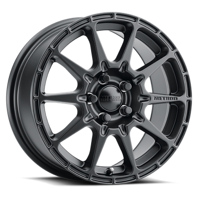 Method Race Wheels MR501 VT-SPEC 2 MATTE BLACK Wheel 15x7 | 5x114.3 BC (5x4.5) | +48 Offset | 5.9 Backspacing - fits Ford Explorer ST 2020-2026, Toyota Tacoma 1995-2004, Toyota 4Runner 1996-2002, Nissan Xterra 1999-2004, Nissan Frontier 1998-2004, and 13 more
