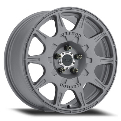 Method Race Wheels MR502 RALLY TITANIUM Wheel 17x8 | 5x100 BC | +38 Offset | 6.1 Backspacing - fits Subaru Crosstrek, Subaru Forester, Subaru Impreza, Subaru Legacy, Subaru Outback, and 6 more