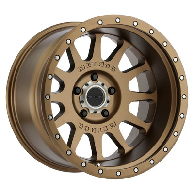 Method Race Wheels MR605 NV | METHOD BRONZE Wheel 20x10 | 5x139.7 BC (5x5.5) | -24 Offset | 4.55 Backspacing - fits Ram 1500 Classic 1994-2024, and 7 more