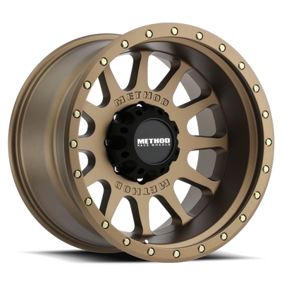 Method Race Wheels | MR605 NV | METHOD BRONZE | 20x12 | -52 Offset | 4.5 Backspacing | 8x6.5 | MR60521280952N