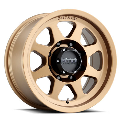 Method Race Wheels MR701 | METHOD BRONZE Wheel 17x8.5 | 8x170 BC | +0 Offset | 4.75 Backspacing - fits Ford F-250 Super Duty 1999-2026, Ford F-350 Super Duty SRW 1999-2026