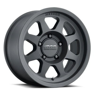 Method Race Wheels MR701 MATTE BLACK Wheel 17x9 | 8x165.1 BC (8x6.5) | -12 Offset | 4.6 Backspacing - fits Ram 2500 1994-2026, Ram 3500 SRW 1994-2026, (pre-2011), (pre-2011), (pre-2011), and 6 more
