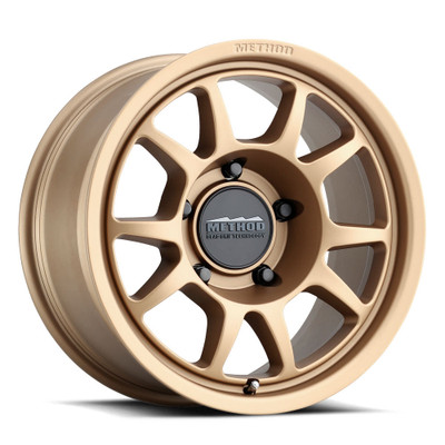 Method Race Wheels MR702 | METHOD BRONZE Wheel 16x8 | 5x120 BC | +0 Offset | 4.5 Backspacing - fits Honda Ridgeline 2006-2026, Honda Pilot 2006-2026, Honda Passport 2019-2026, Acura MDX 2007-2026, Land Rover Range Rover, and 3 more