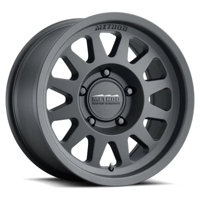 Method Race Wheels MR704 MATTE BLACK Wheel 17x8.5 | 5x139.7 BC (5x5.5) | +0 Offset | 4.75 Backspacing - fits Ram 1500 Classic 1994-2024, and 7 more