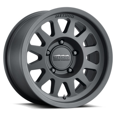 Method Race Wheels MR704 MATTE BLACK Wheel 17x8.5 | 6x120 BC | +0 Offset | 4.75 Backspacing - fits Chevrolet Colorado 2015-2022, GMC Canyon 2015-2022, Cadillac SRX 2009-2016, Cadillac XT5 2017-2022, Cadillac XT6 2020-2022, and 4 more
