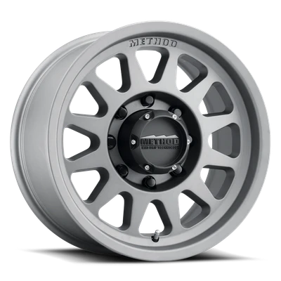 Method Race Wheels MR704 HD TITANIUM Wheel 17x9 | 8x165.1 BC (8x6.5) | +18 Offset | 5.75 Backspacing - fits Ram 2500 1994-2026, Ram 3500 SRW 1994-2026, (pre-2011), (pre-2011), (pre-2011), and 6 more