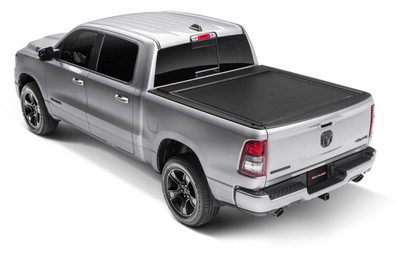 Roll-N-Lock E-Series Retractable (Electric) Tonneau Cover, Aluminum Slats for 2019-2027 Ram 1500 5'7 inch (Rebel / 2021-2024 Ram TRX / 2027+ Ram TRX / 2025-2027 Ram RHO) Electric XT (W/O Ram Box) - Part #rnl401E-XT