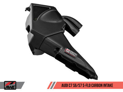 AWE Tuning Audi C7 2012-2018 S6 | S7 4.0T S-FLO Carbon Intake V2 | 2660-15020