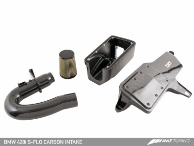 AWE Tuning BMW 228i/320i/328i/428i S-FLO Carbon Intake | 2660-13034