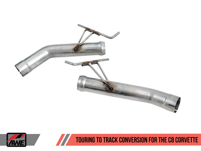 AWE Tuning 2020-2025 Chevrolet Corvette C8 Stingray & E-Ray Touring-to-Track Conversion Kit - 3820-11047