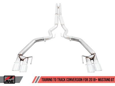 AWE Tuning 18-20 Ford Mustang GT Track-to-Touring Conversion Kit - 3815-41001
