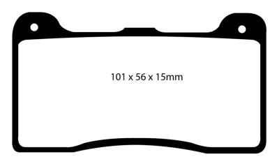 EBC Brakes Yellowstuff Performance Brake Pads ebcDP4039R