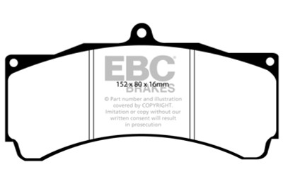 EBC Brakes Redstuff Ceramic Brake Pads ebcDP3032C