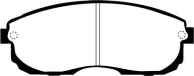 EBC 99-01 Infiniti G20 2.0 Greenstuff Front Brake Pads
