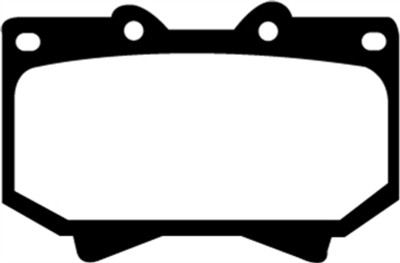 EBC 98-07 Lexus LX470 4.7 Greenstuff Front Brake Pads