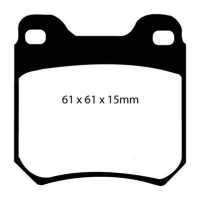 EBC 97-01 Cadillac Catera 3.0 Redstuff Rear Brake Pads
