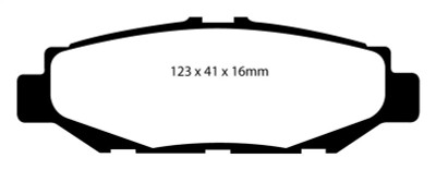 EBC 93-97 Lexus GS300 3.0 Redstuff Rear Brake Pads