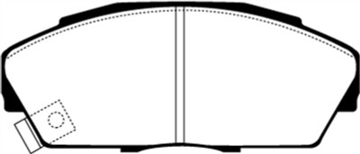 EBC 92-94 Acura Integra 1.7 Vtec Greenstuff Front Brake Pads