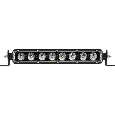 Rigid Industries 10in Radiance Plus SR-Series Single Row LED Light Bar with 8 Backlight Options - 210603