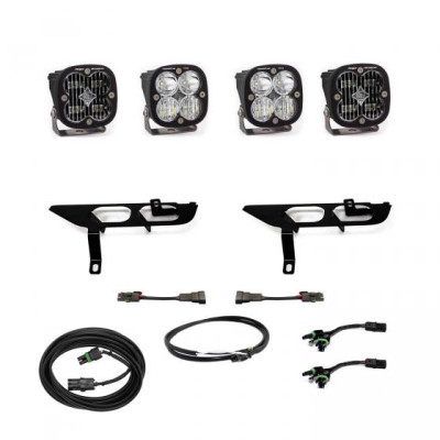Shop for the BEST DEALS on Baja Designs 2021+ Ford F150 Fog Pocket Kit SAE Clear Squadron Pro DC with Upfitter - 447699UP from JustBoltOns.com.