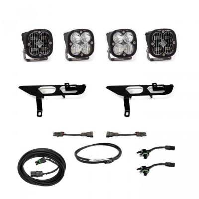 Baja Designs 2021-2026 Ford F150 Squadron Sport Fog Pocket Kit Clear product photo