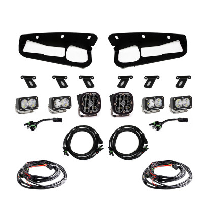 Baja Designs 2021-2026 Ford Bronco Fog Pocket Kit Clear product photo