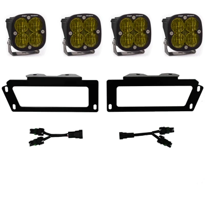 Baja Designs 2009-2012 Ram 2500/3500 Fog Pocket Kit Amber product photo