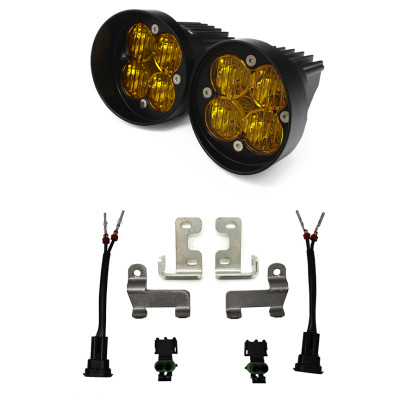 Baja Designs Squadron Tacoma/Tundra/4Runner Fog Light Kit - Amber - 447714