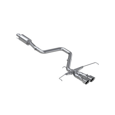 MBRP ARMOR Lite Cat-Back Exhaust, Aluminized Steel - 2019-2021 Hyundai Veloster 1.6L - S4705AL