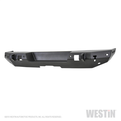 Westin Bumper, Textured Black | 2018-2021 Jeep Wrangler JL WJ2 Rear w/ Sensors (Excl. Wrangler JK) | 59-82045