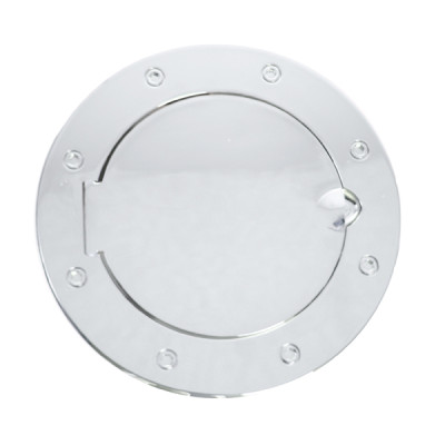 Rugged Ridge Non-Locking Gas Cap Door Chrome 2007-2018 Jeep Wrangler