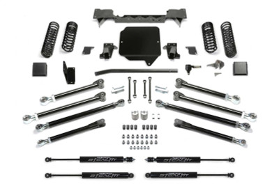 Fabtech 2020-2023 Jeep Gladiator JT 4WD 5in Crawler System w/Stealth Shocks