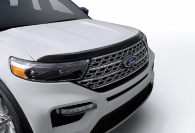 AVS 2020 Ford Explorer Aeroskin Low Profile Hood Shield - Smoke