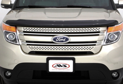 AVS 11-15 Ford Explorer (Excl. Sport Model) High Profile Bugflector II Hood Shield - Smoke
