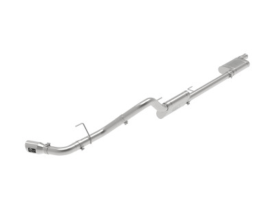 aFe Apollo GT Series 409 Stainless Steel Cat-Back Exhaust 2020-2023 Jeep Gladiator 3.6L - Polished Tip