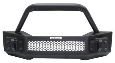 Go Rhino 2007-2023 Jeep Wrangler JL/JLU/JK/JKU/Gladiator JT Rockline Front Stubby Bumper w/ Overrider